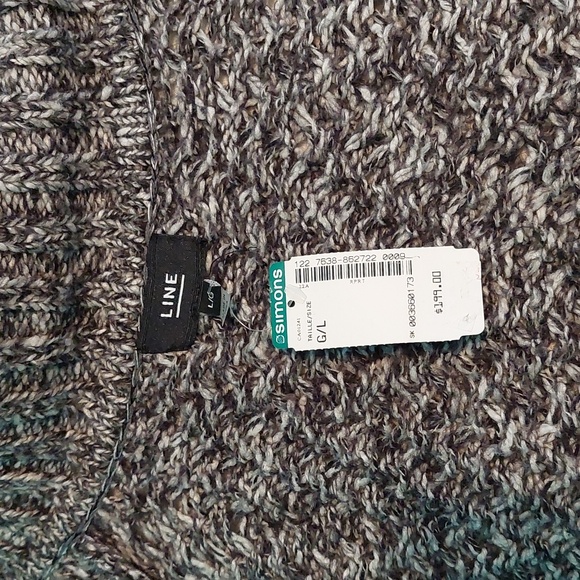 Women's NWT cardigan sweater Size Large - Picture 6 of 7